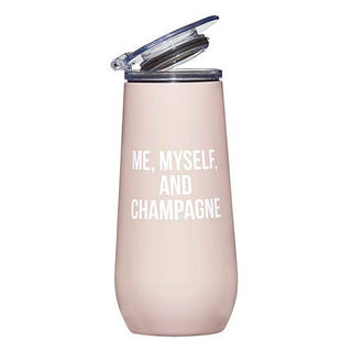 Champagne Tumbler - Me Myself and Champagne