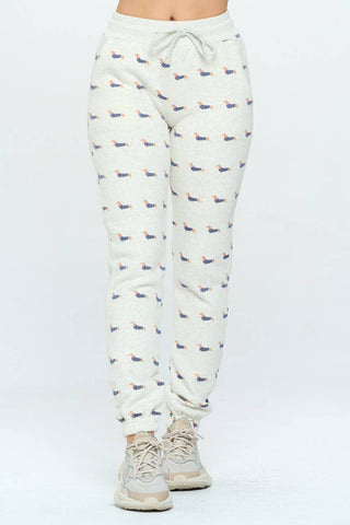 Doxie Print Sweatpants