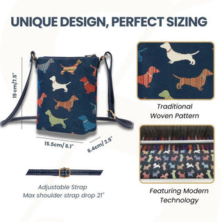 Dachshund Sling Bag, Crossbody
