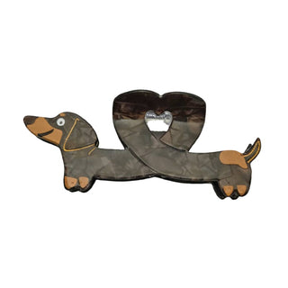 Dachshund Heart Hair Clip