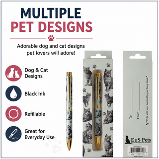 Dachshund Ballpoint Pen, Black Ink