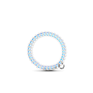 TELETIES Peppermint Spiral Hair Coils - Small (3-Pack) | No-Rip Hair Ties