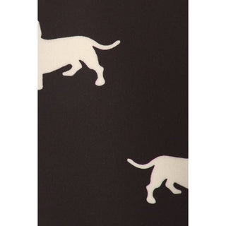 Buttery Soft Dachshund Print High-Waist Palazzo Pants