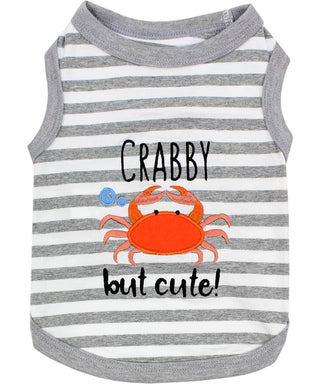 Crabby But Cute Funny Dog T-Shirt