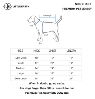 NCAA Tennessee Volunteers Pet Premium Jersey