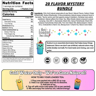Clean Energy Loaded Tea Sticks – Sugar-Free & Vitamin-Infused Drink Mix