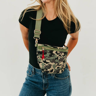 Pretty Simple Callahan Printed Canvas Bum Bag