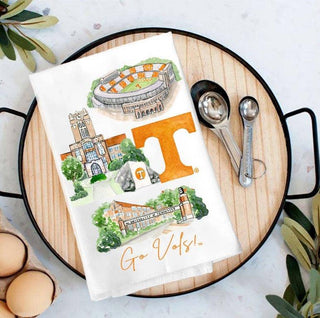 Tennessee Landmark Tea Towel