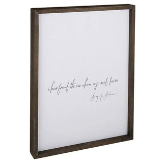 Face to Face Cadet Word Board -The One My Soul Loves