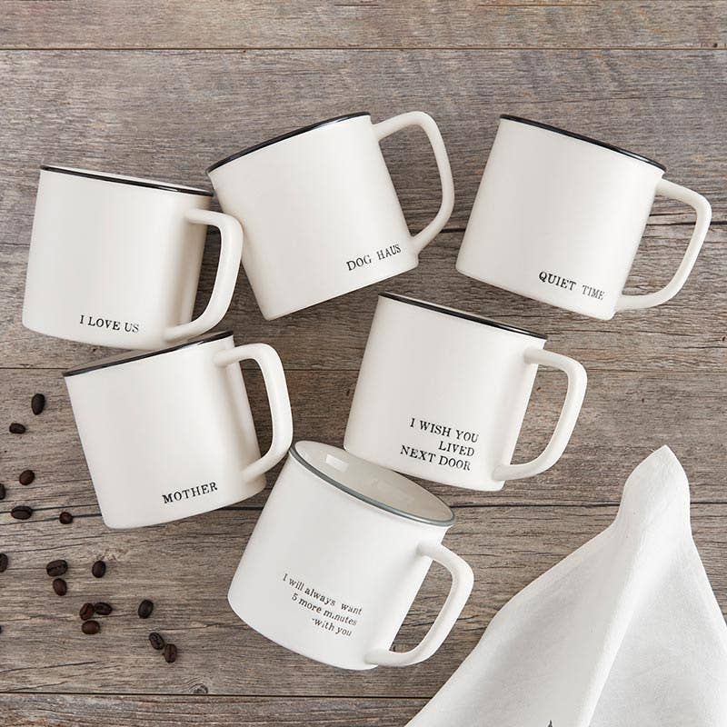 Face to Face Coffee Mug - 5 More Minutes