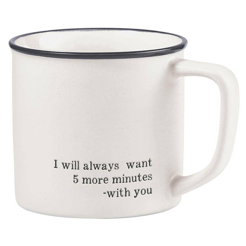 Face to Face Coffee Mug - 5 More Minutes
