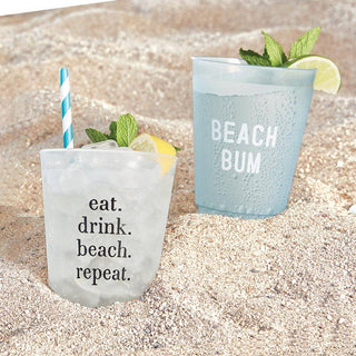 Face to Face Frost Cups - Eat. Drink. Beach. Repeat.