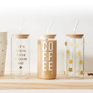 Glass Cold Brew Tumbler - Coffee Crush