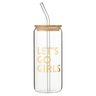 Glass Cold Brew Tumbler - Let’s Go Girls