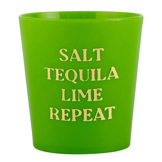Gold Foil Frost Shot Cups - Tequila - 10pk