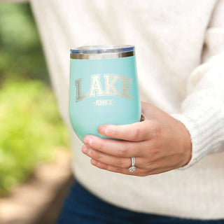 Lake Junkie Teal Tumbler