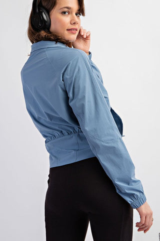 Lightweight Full Zip Tennis Jacket