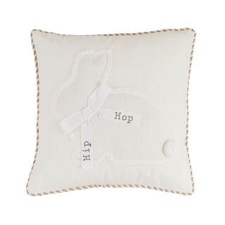 Mud Pie Spring Bunny Pillow (Long or Square) - Home