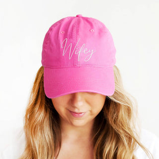 Wifey Hot Pink Cap